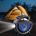 Solar Bluetooth Speaker with LED Light