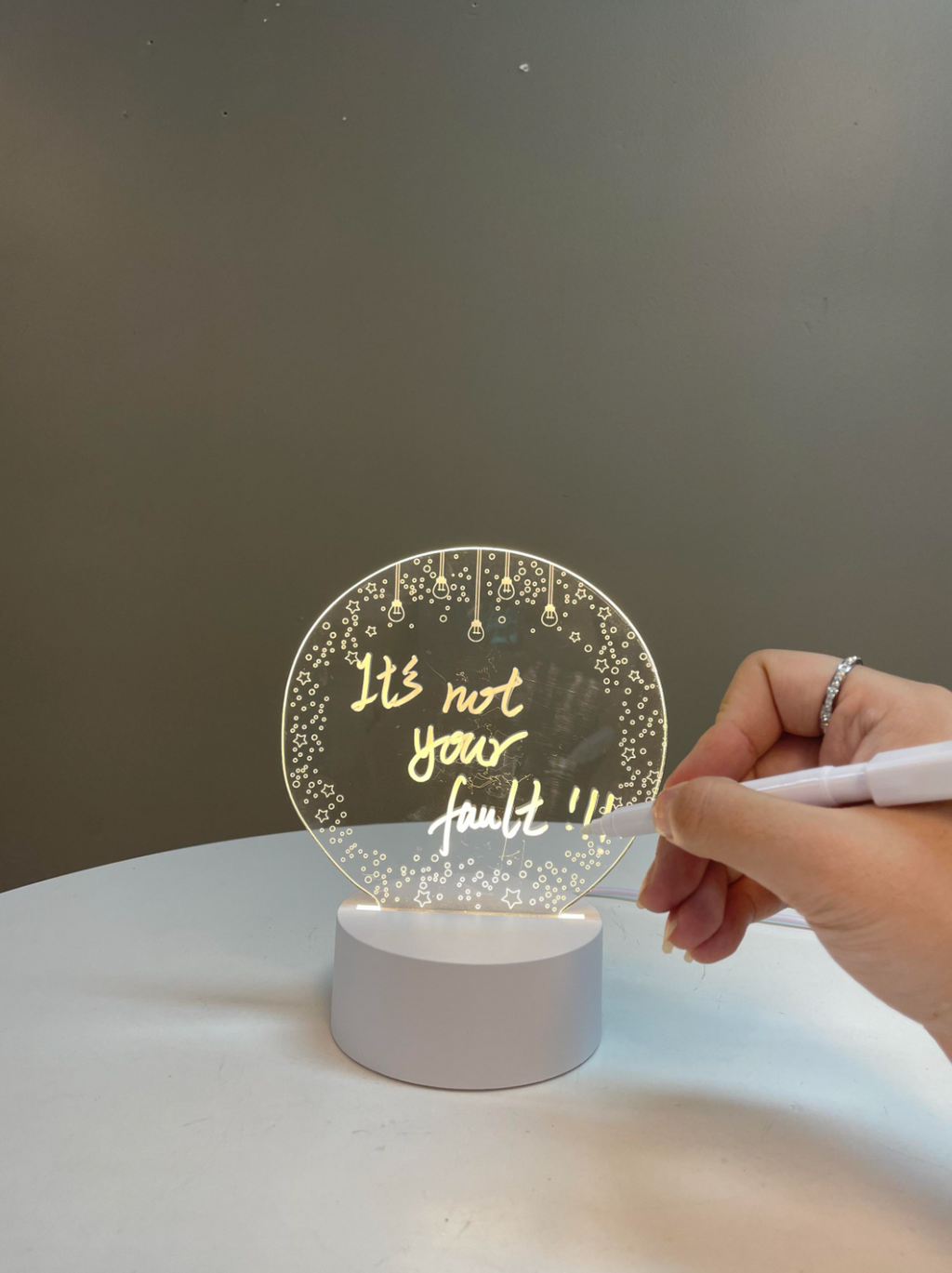 Creative Acrylic LED Night Light