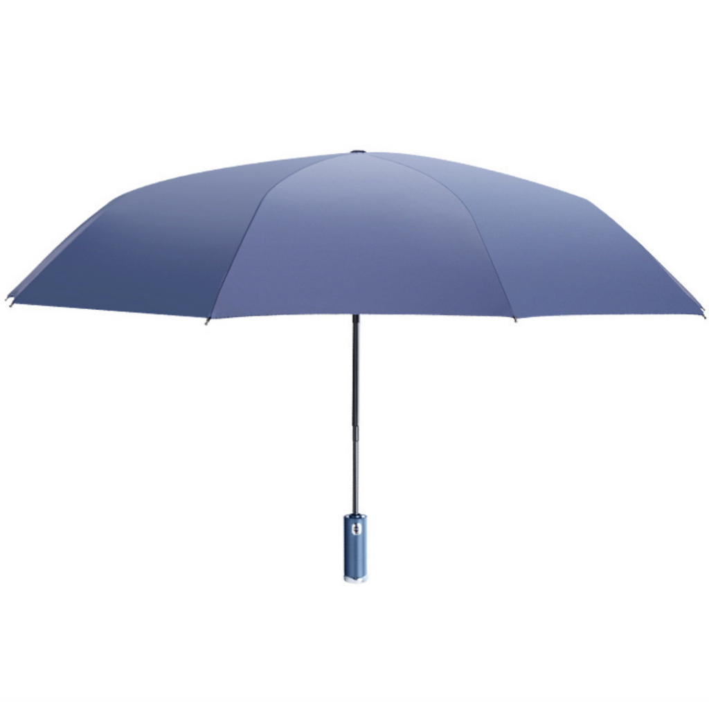 Automatic 3-Fold LED Sun & Rain Umbrella