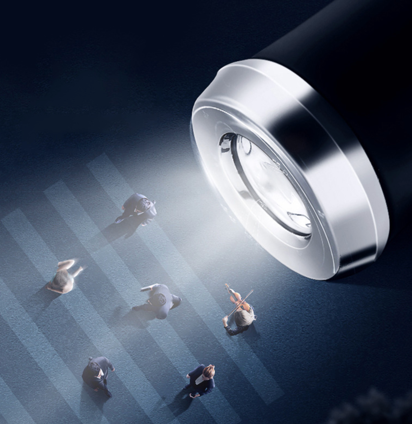 Automatic 3-Fold LED Sun & Rain Umbrella