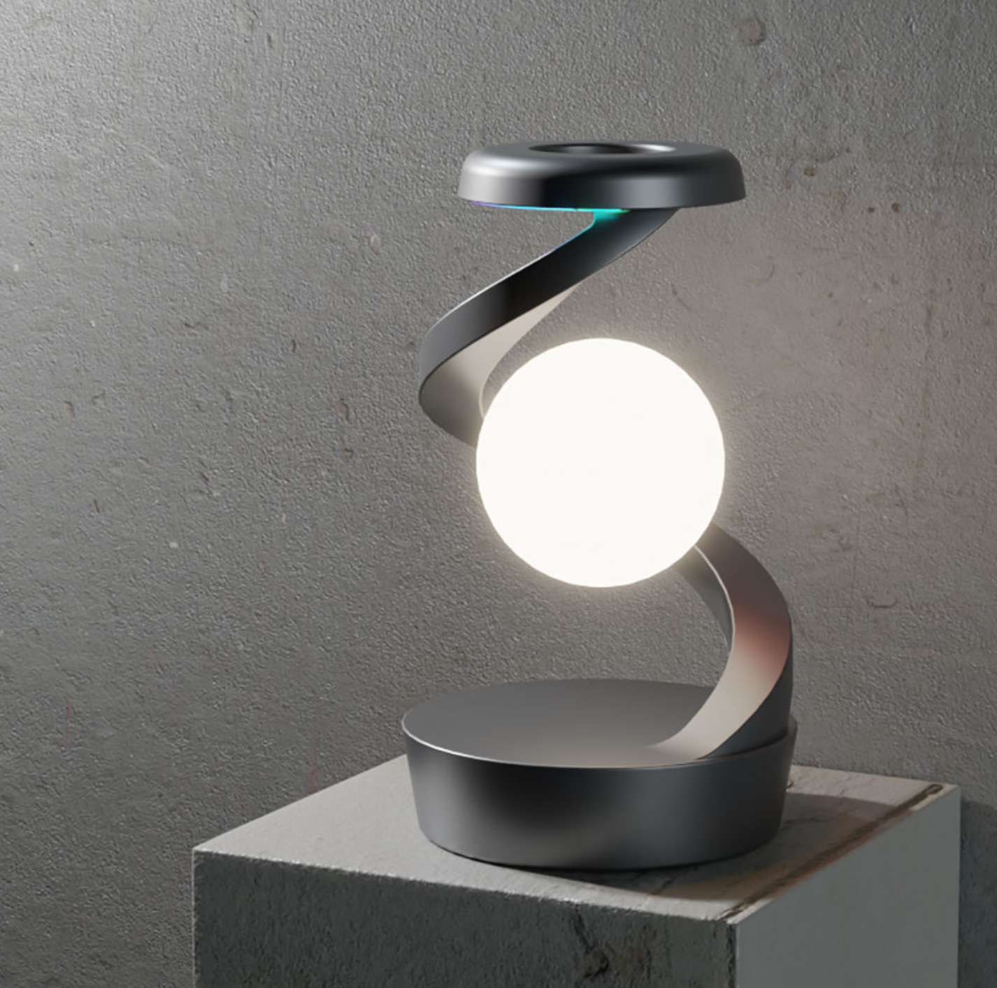 Modern Magnetic Floating Ball Table Lamp